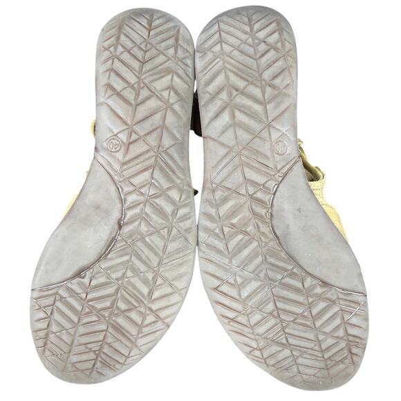Miz Mooz Women’s Fifi Tan Leather Slingback Sandal Size 40 US 9/9.5